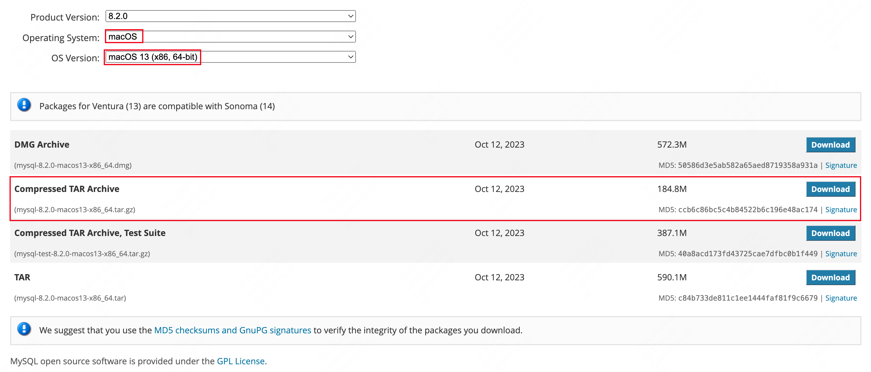 Mac安装压缩版MySQL Server-千百度社区