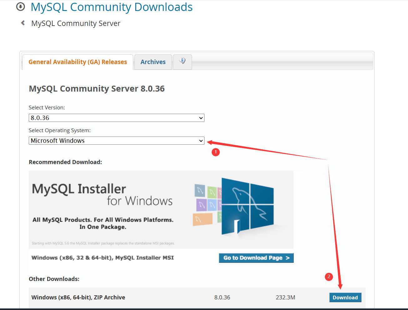 Windows安装MySQL-千百度社区