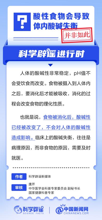 酸性食物会导致体内酸碱失衡吗？ - 千百度社区-千百度社区