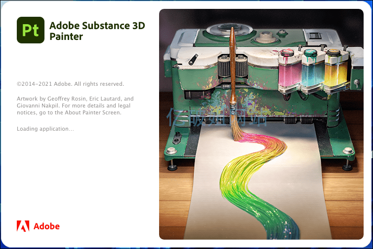 Adobe Substance 3D Painter v10.1.1 三维绘画设计软件 - 千百度社区-千百度社区